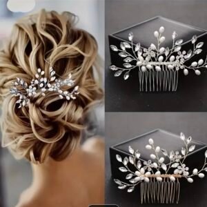Silver Hair Comb